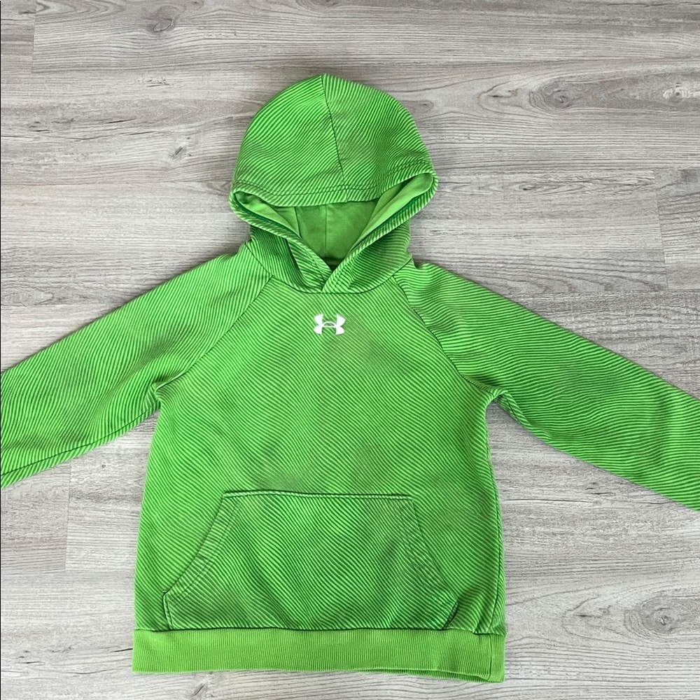 Under Armour Kids Vibrant Lime Hoodie